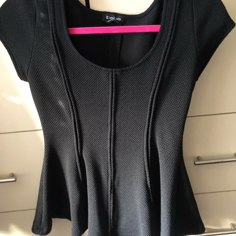 Black Peplum